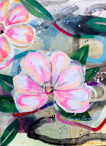 Luminous Bloom 01 von POOVI ART, Malerei kaufen auf Singulart