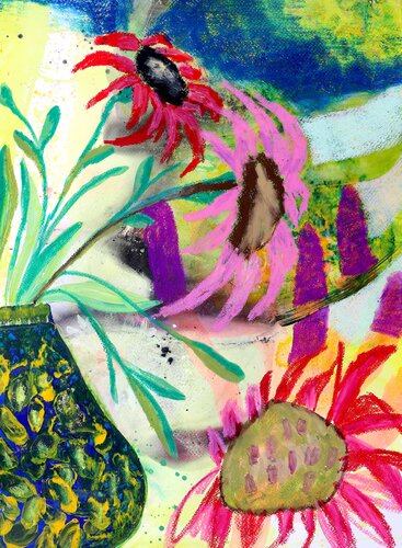 A gentle becoming von POOVI ART, Malerei kaufen auf Singulart