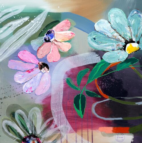 Bruised emotions 01 by POOVI ART, 회화 for Sale on Singulart
