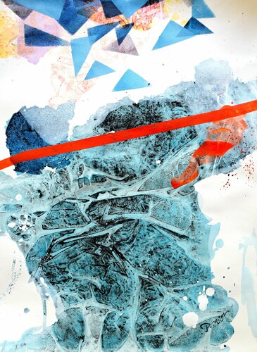 Dwell on Dreams by POOVI ART, Work on Paper for Sale on Singulart