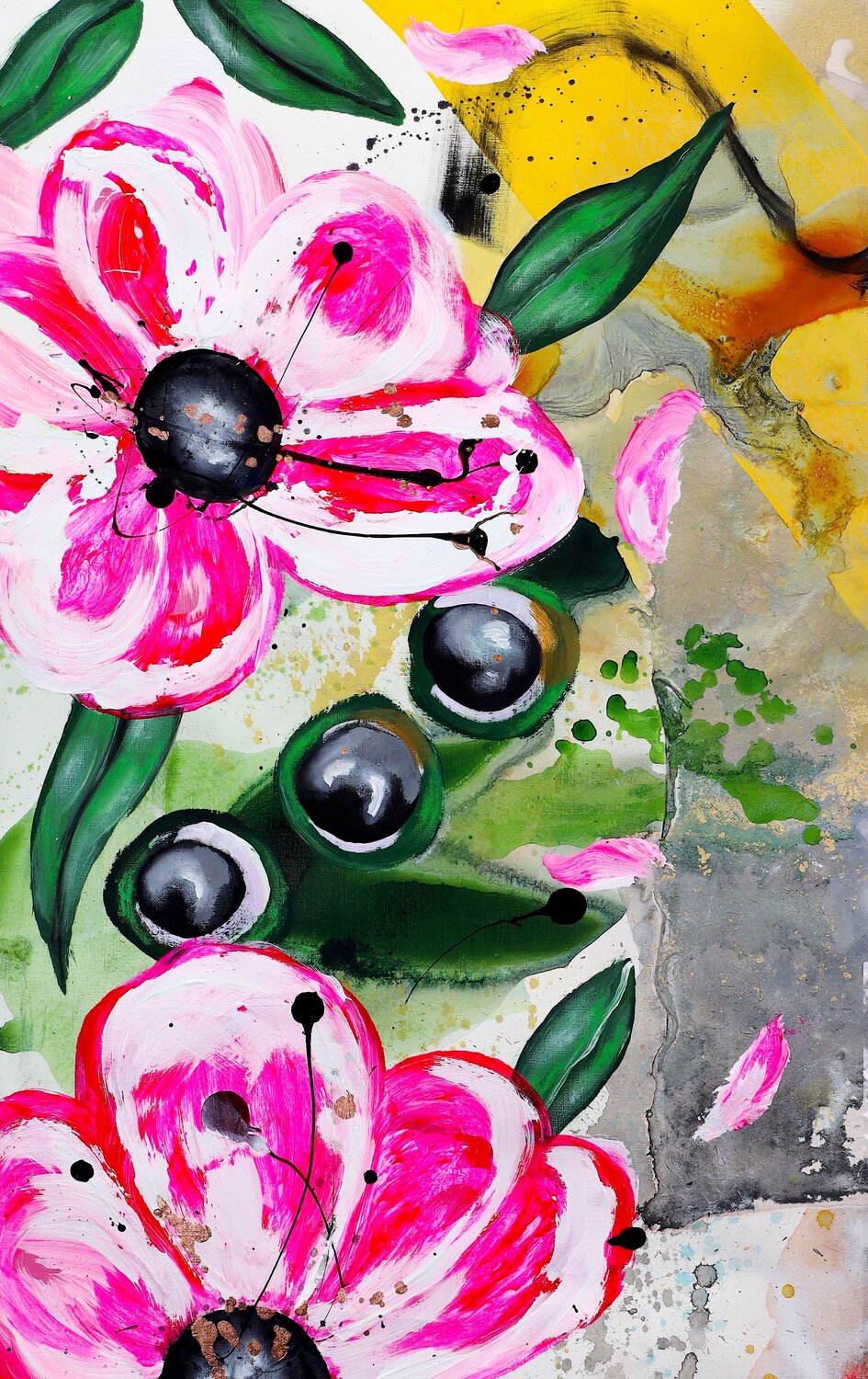 Whispers of hope POOVI ART Originalgemälde zu verkaufen