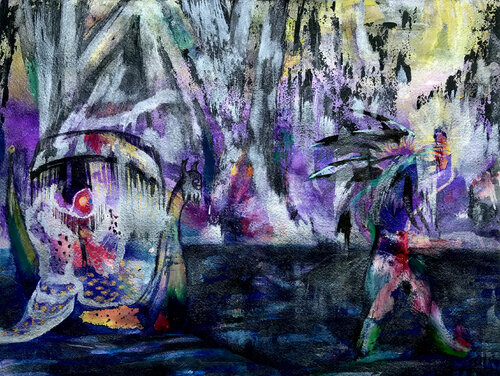 Aurora Borealis von Niki Singleton, Werk auf Papier kaufen auf Singulart