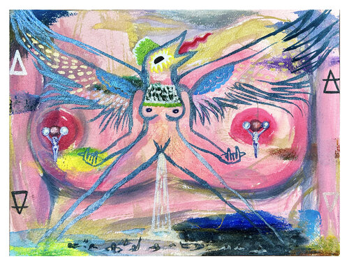 The Origin of Love by Niki Singleton, Work on Paper for Sale on Singulart