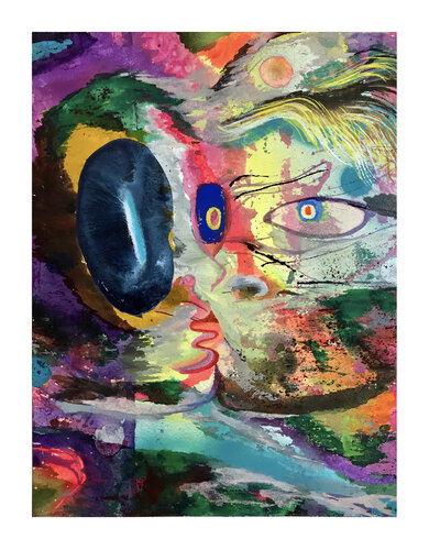 Love in the Time of Forest Fires van Niki Singleton, Werk op papier te koop op Singulart