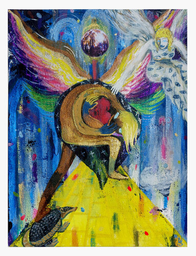 Sacred Heart van Niki Singleton, Werk op papier te koop op Singulart
