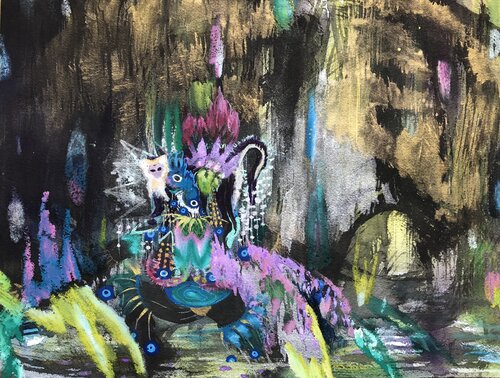 Medicine Woman by Niki Singleton, Work on Paper for Sale on Singulart