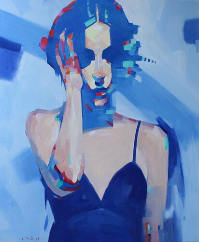 Disquietude II van Li Lee-Archer, Schilderij te koop op Singulart