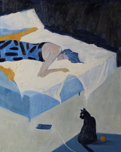 Modern Anxiety 13 van Li Lee-Archer, Schilderij te koop op Singulart