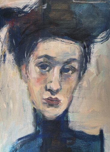 Emotional Womam van Li Lee-Archer, Schilderij te koop op Singulart