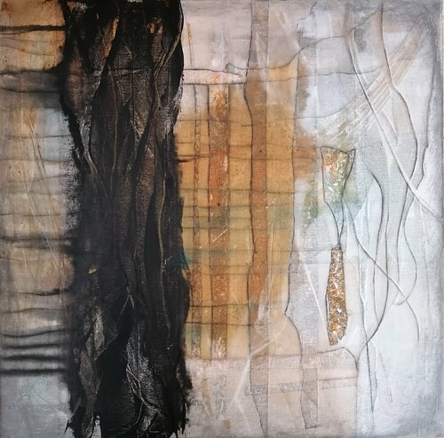 Silver fog   No. 1821 van Vera Jochum, Schilderij te koop op Singulart