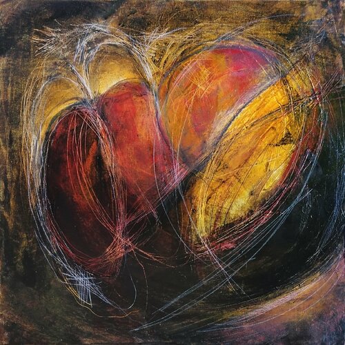 Let's pass some time   No. 13 8 21 von Vera Jochum, Malerei kaufen auf Singulart