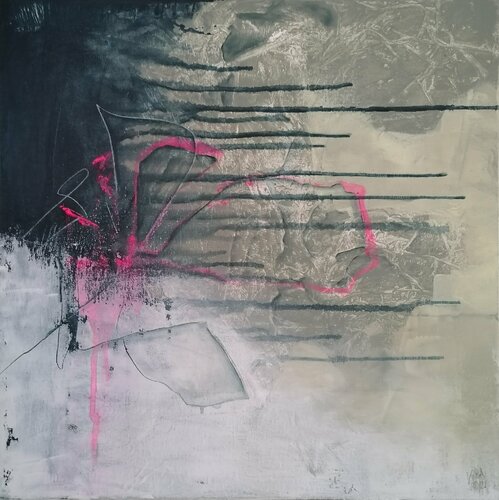 Pink feeling   No. 1 11 21 von Vera Jochum, Malerei kaufen auf Singulart