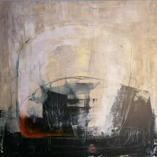 The red point    No. 16 10 21 van Vera Jochum, Schilderij te koop op Singulart