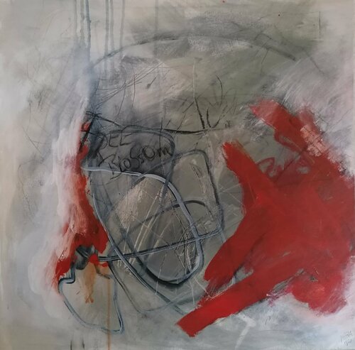 Free Blossom #1   No. 6 11 21 von Vera Jochum, Malerei kaufen auf Singulart