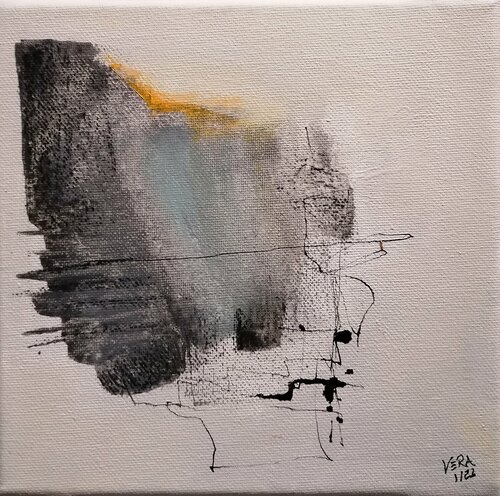 Six little fleeting thoughts / 2   No. 3 1 22 van Vera Jochum, Schilderij te koop op Singulart