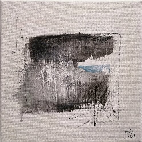 Six little fleeting thoughts / 4   No. 5 1 22 di Vera Jochum, Pittura in vendita su Singulart