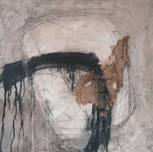 Yesterday's Newspaper, No. 14 2 22 von Vera Jochum, Malerei kaufen auf Singulart