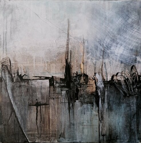 Broken City , No. 9 6 22 von Vera Jochum, Malerei kaufen auf Singulart