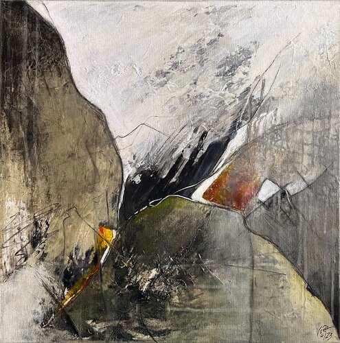 Glacier melt, No. 4 / 4 / 23 di Vera Jochum, Pittura in vendita su Singulart