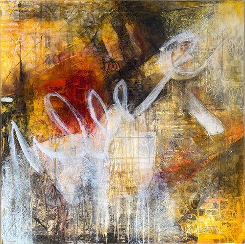 Cry softly when I go, No. 6 / 6 / 23 de Vera Jochum, Pintura a la venta en Singulart