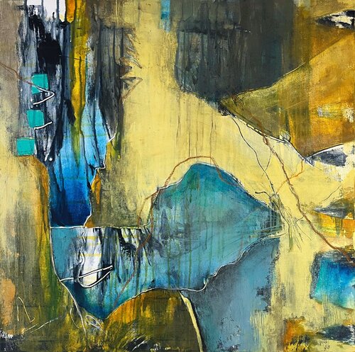 Finnish Lakeland, No. 07 09 23 di Vera Jochum, Pittura in vendita su Singulart