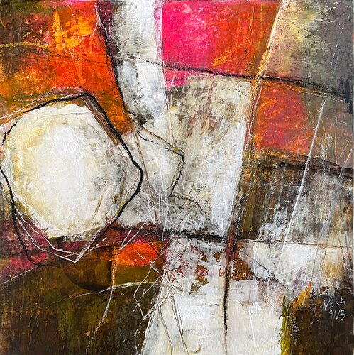 Strawberry Kiss, No. 03 09 23 by Vera Jochum, 油畫 for Sale on Singulart