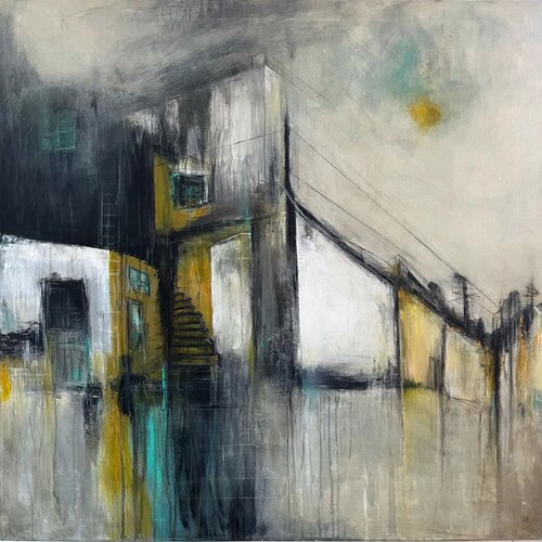 Where the streets have no name, No. 06 12 23 par Vera Jochum, Peinture en vente sur Singulart