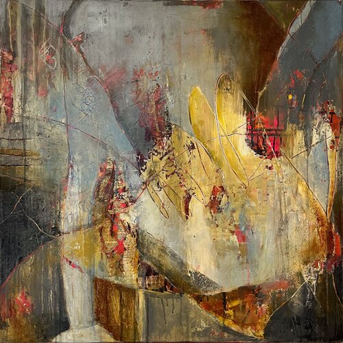 Confuse the cat, No 02 02 24 de Vera Jochum, Pintura a la venta en Singulart