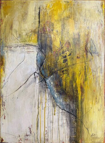 The Return Of The Blue Hour,  No. 03 04 24 van Vera Jochum, Schilderij te koop op Singulart