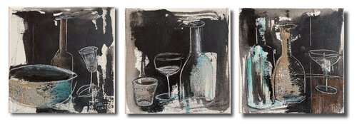"Time with friends"  Tryptichon 04/2024 Vera Jochum