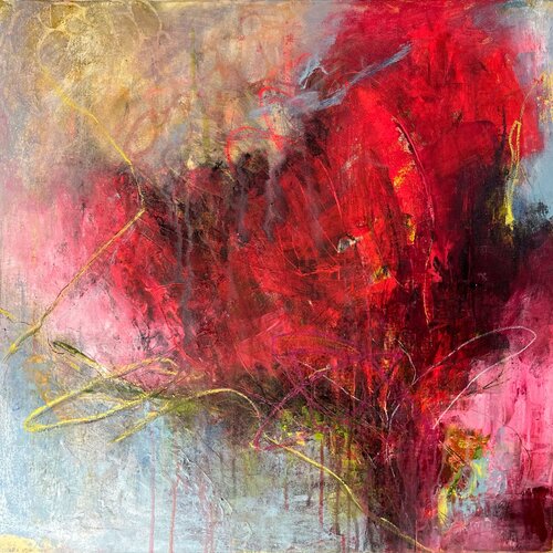 Crimson Pirat, No. 05 04 24 von Vera Jochum, Malerei kaufen auf Singulart