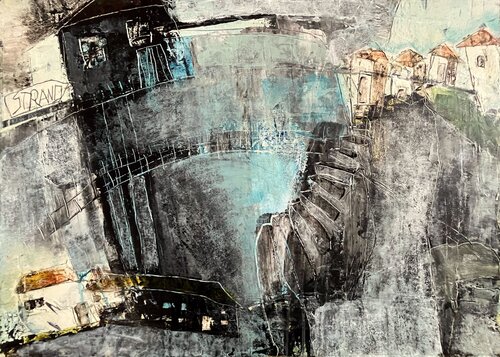 Steps in the cliffs, No. 04 04 24 Vera Jochum