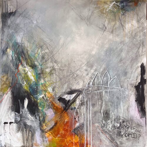 Who's the King of the World, N° 06 07 24 de Vera Jochum, Pintura a la venta en Singulart