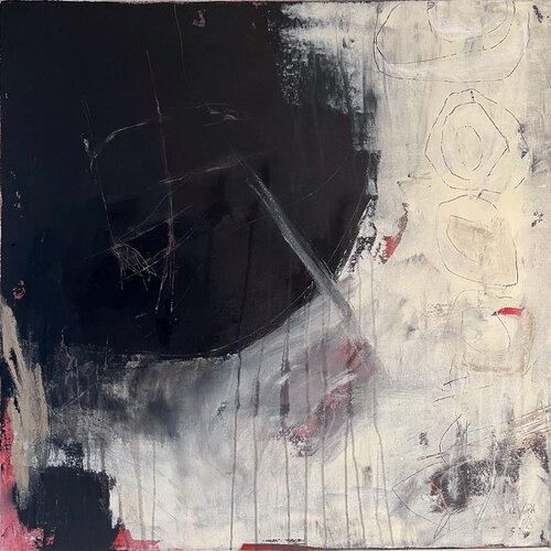 In-Between-Spaces, N° 05 06 25 van Vera Jochum, Schilderij te koop op Singulart