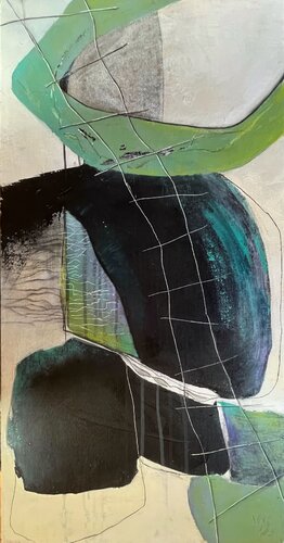 Where shadows embraces the light, N° 01 07 25 van Vera Jochum, Schilderij te koop op Singulart