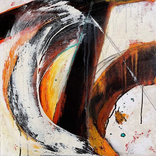 Where Motion Resists, N° 02 12 25 di Vera Jochum, Pittura in vendita su Singulart