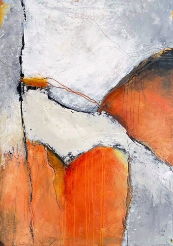 Burning silence , N° 04 03 26 van Vera Jochum, Schilderij te koop op Singulart