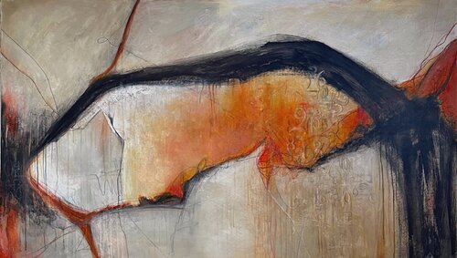 A quiet measure that remains by Vera Jochum, Painting for Sale on Singulart