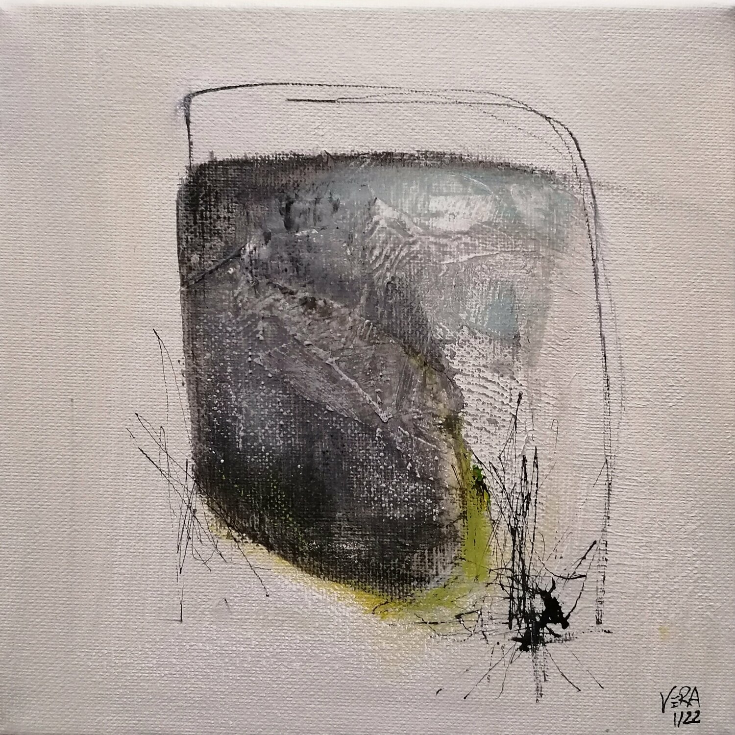 Six little fleeting thoughts / 6   No. 7 1 22 Vera Jochum Dipinto originale in vendita