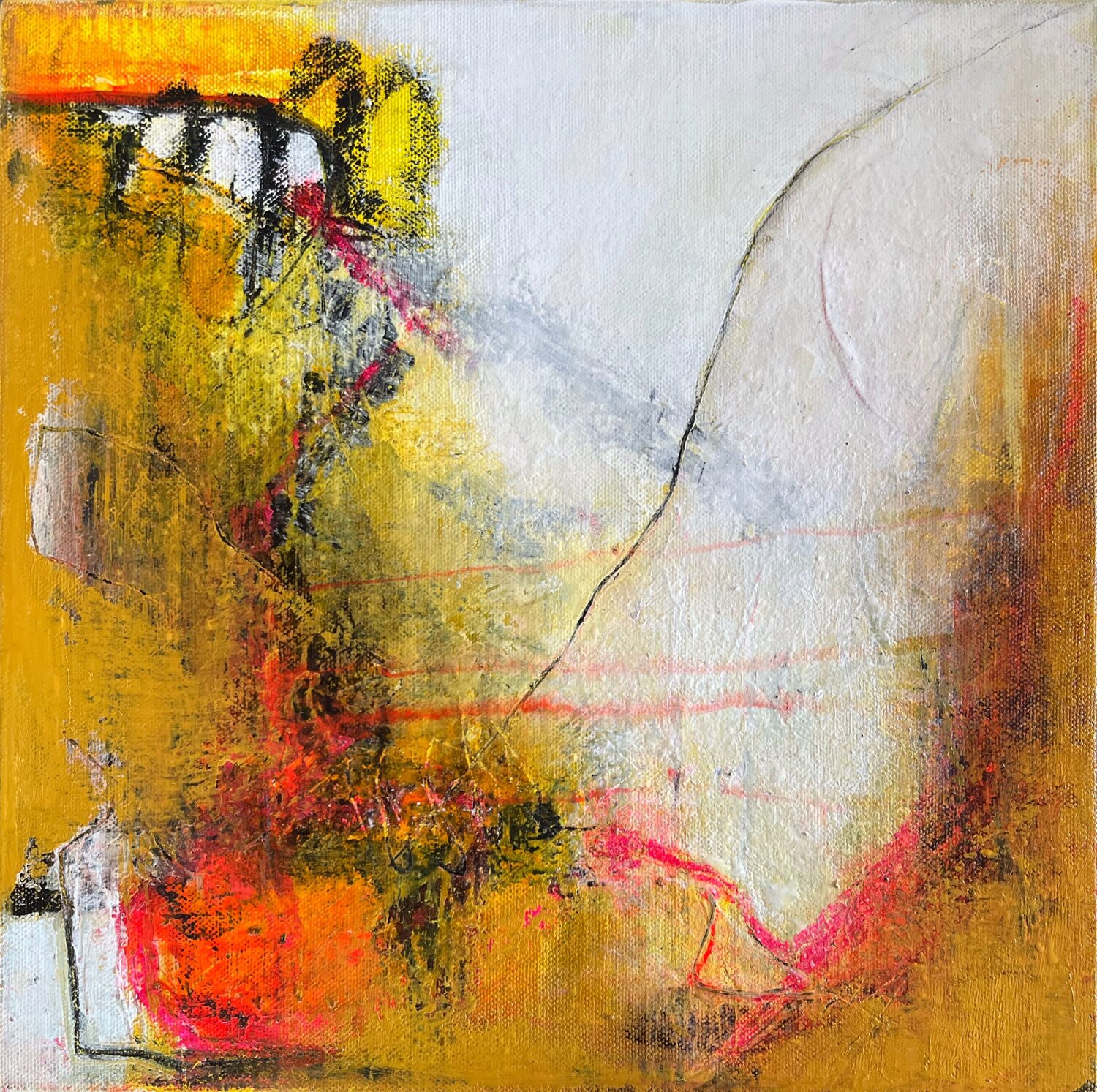 The golden hour, No,  04 06 24 Vera Jochum Originalgemälde zu verkaufen