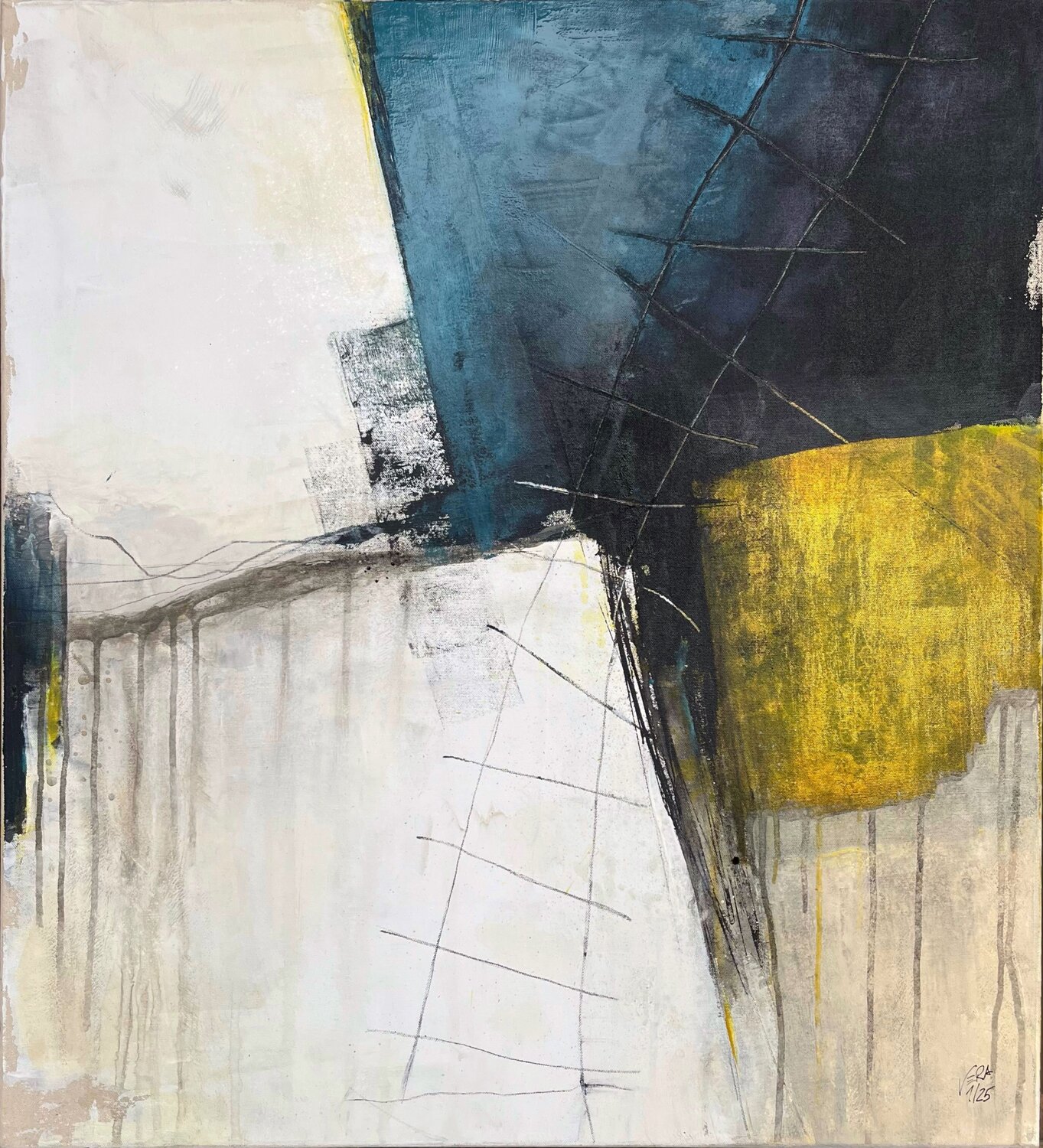 Traces of Time, N° 02 01 25 Vera Jochum Originalgemälde zu verkaufen