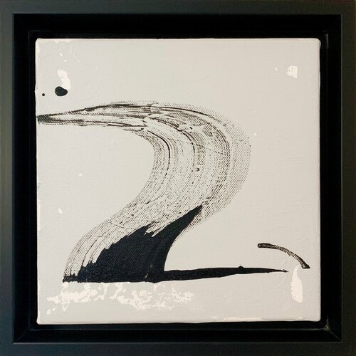 My Way - Abstract framed van Sangie, Schilderij te koop op Singulart