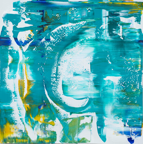 Swimming #2 van Sangie, Schilderij te koop op Singulart