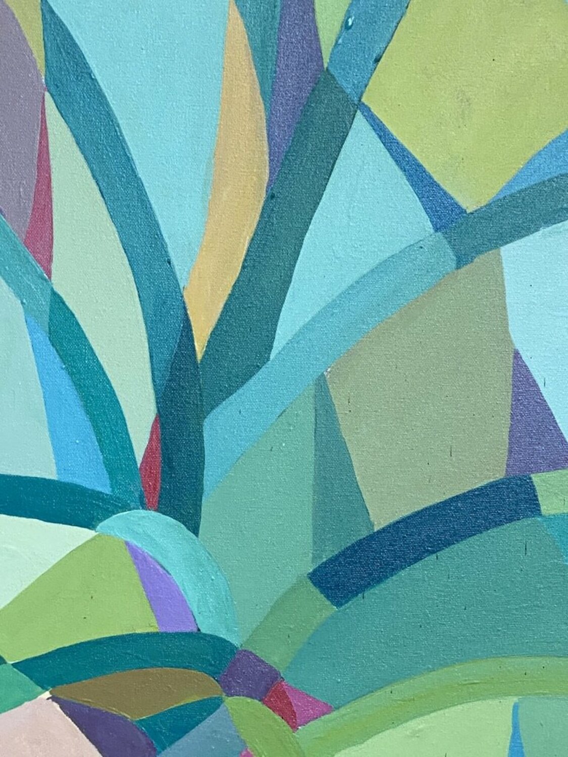 Yellow bird, up high in banana tree... by Gilly (2020