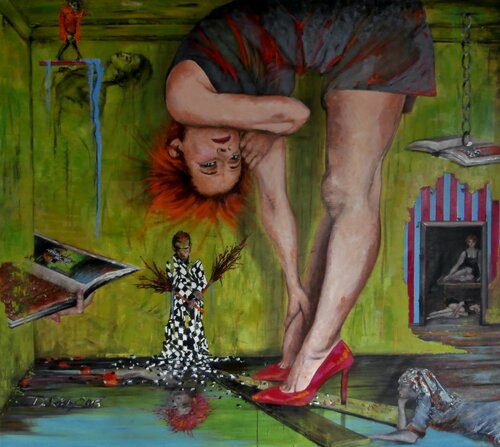 Lena di Dagmar Ridky, Pittura in vendita su Singulart