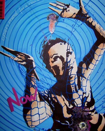 Neue Welt von Dagmar Ridky, Malerei kaufen auf Singulart