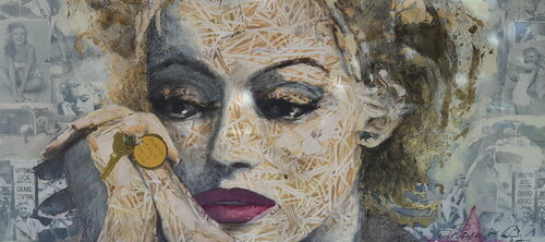 Marylin Monroe di Dagmar Ridky, Pittura in vendita su Singulart