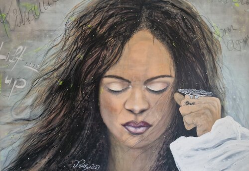 Wiedergeburt by Dagmar Ridky, Painting for Sale on Singulart