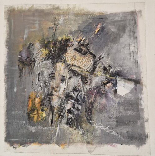 Seven Faces von Dagmar Ridky, Malerei kaufen auf Singulart