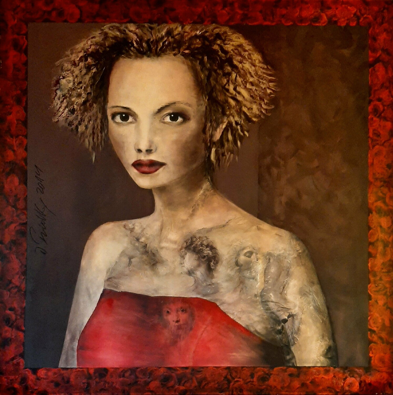 Lady in red Dagmar Ridky